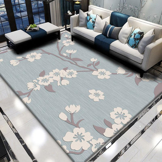 Nordic Carpet Living Room Coffee Table Blanket Simple Luxury Bedroom Bedside Blanket Blanket Washable Household Simple and Easy To Care