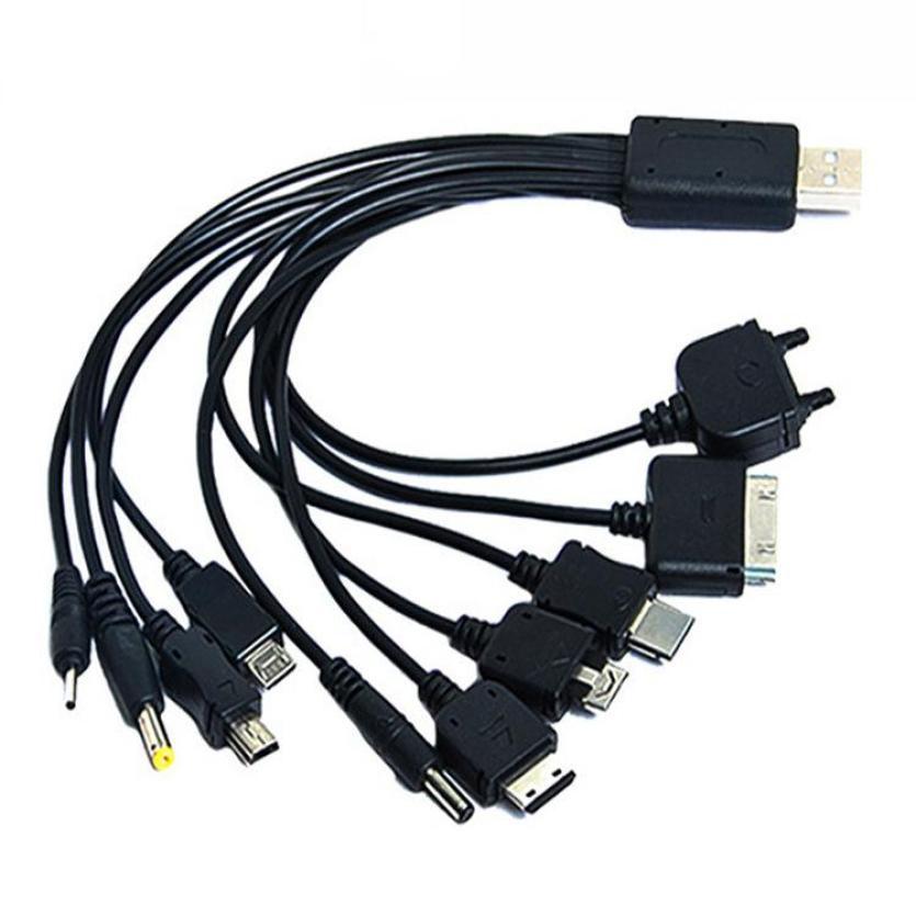 Universal Mobile Phone Charger USB Cell Phone Charging Cable Multicharger for HTC Samsung iPhone iPo