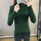 Pofulove Women Turtleneck Pullover Sweater Solid Basic twist Knitted long sleeves Sweater Jumper