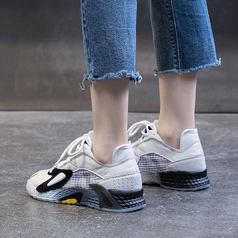 Women Casual Shoes Fashion Breathable Walking Mesh Flat Shoes Sneakers Women 2020 Gym Vulcanized Tenis Feminino