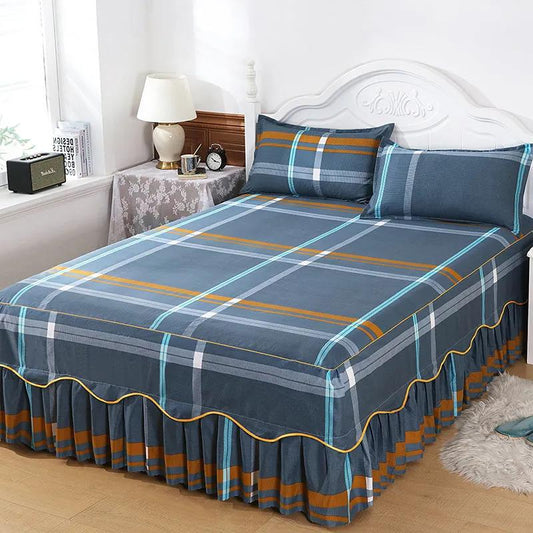Non-slip Mattress Cover Modern Minimalist Bedspread Single Piece Simmons Protective Cover Sheet