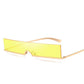 WTEMPO One Piece Lens Sunglasses Women Men Fashion Small Frameless Women's Men's  Sunglasses 2019
