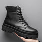 Men's High Top British Martin Boots Korean Trend  All-match Increase Cowboy Boots High-top Black Men's Boots