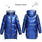 Winter Short Shiny Down Jacket Cotton Women's Loose and Thick Bread Jacket Winter Thick Warm Jacket Can Not Be Mechanically Washed
