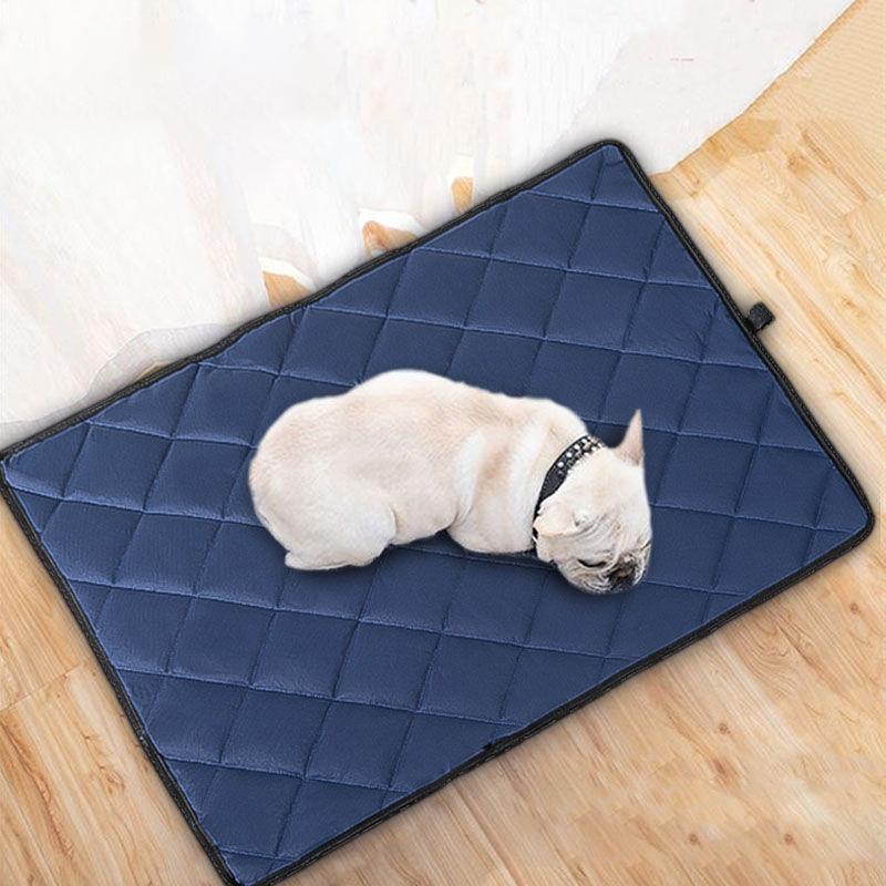 Dog Kennel Can Be Soaked and Washable Dog Mats Four Seasons General Pet Mat Cats and Dogs Sleeping Special Can Be Hung Cotton Mat Square Mat