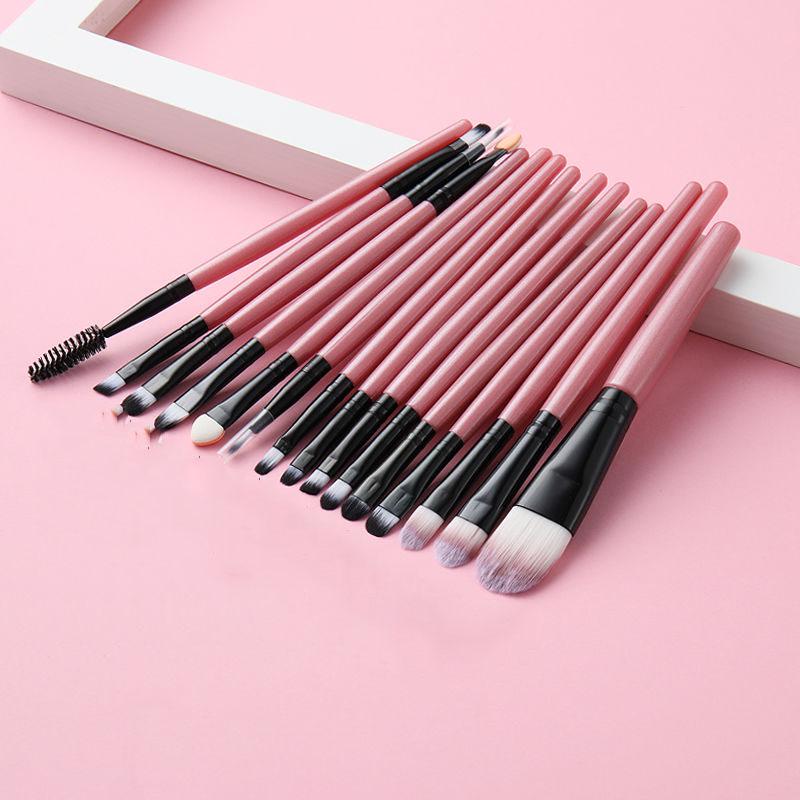 20 Pcs Makeup Brush Set Tools Make-up Toiletry Kit Wool Make Up Brush