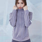 Sports Jacket Women Hooded Running Training Fitness Top Loose Zipper Cardigan Casual Long Sleeve Yoga Wear