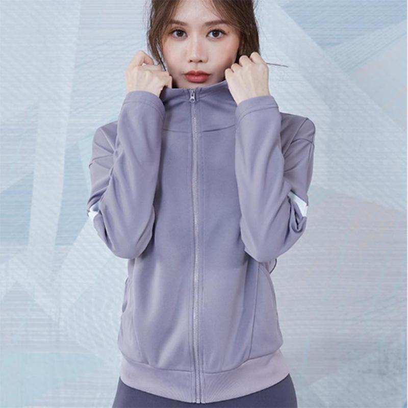 Sports Jacket Women Hooded Running Training Fitness Top Loose Zipper Cardigan Casual Long Sleeve Yoga Wear
