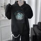 Winter Hooded Pullover Sweater Male Youth Plus Velvet Thick Warm Comfortable Loose Top