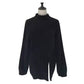Casual Soft Women Sweater Pullovers Long-sleeve Split-breasted Velvet Sweater Female Knitted Sweater