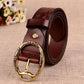 Belt Fashion Women Vintga Leather Belt Women's Pin Buckle Belt Pure Leather Women's Belt