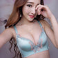 Solid Color Seamless Bras For Women Push Up Bras No Wire Brassiere A B C Cup Gathered Underwear