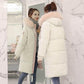 Gold Velvet Cotton-padded Jacket Women's Mid-length Student Winter Jacket Down Cotton-padded Jacket Women