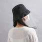 Anti-dropping Fisherman's Hat Protective Cap Anti-oil Fume and Dust-proof Full Protective Cover Sunscreen Isolation Face-covering Hat