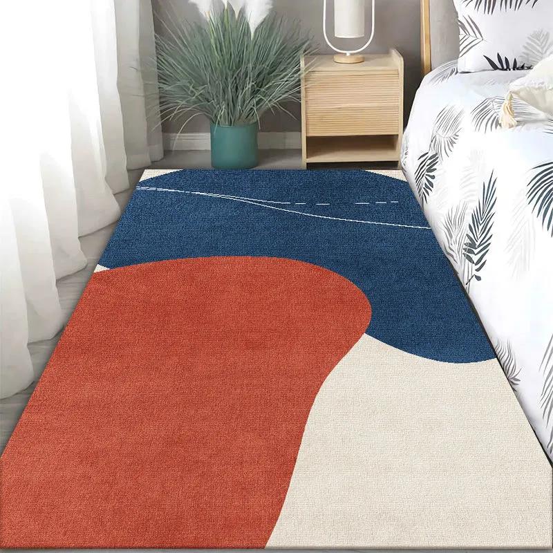 Modern Minimalist Carpet Bedroom Bedside Blanket Household Area Non-slip and Dirt-resistant Mat