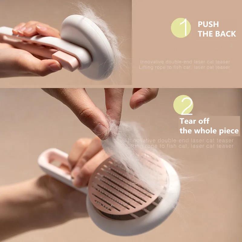 Cat Comb To Remove Floating Hair Pets Dogs Grooming Comb Cat Artifact Short and Long Hair Special Pet Comb Kitty Supplies Matted Hair Remover Tool