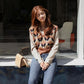 Autumn Winter  British Style Loose Knit Sweater Vest Female Students Short Pullover Waistcoat Sweater Tank Tops