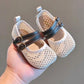 Children's Princess Shoes Girl's Breathable Hollow Mesh Sandals Kid's Large Size Soft Bottom Toddler Shoes