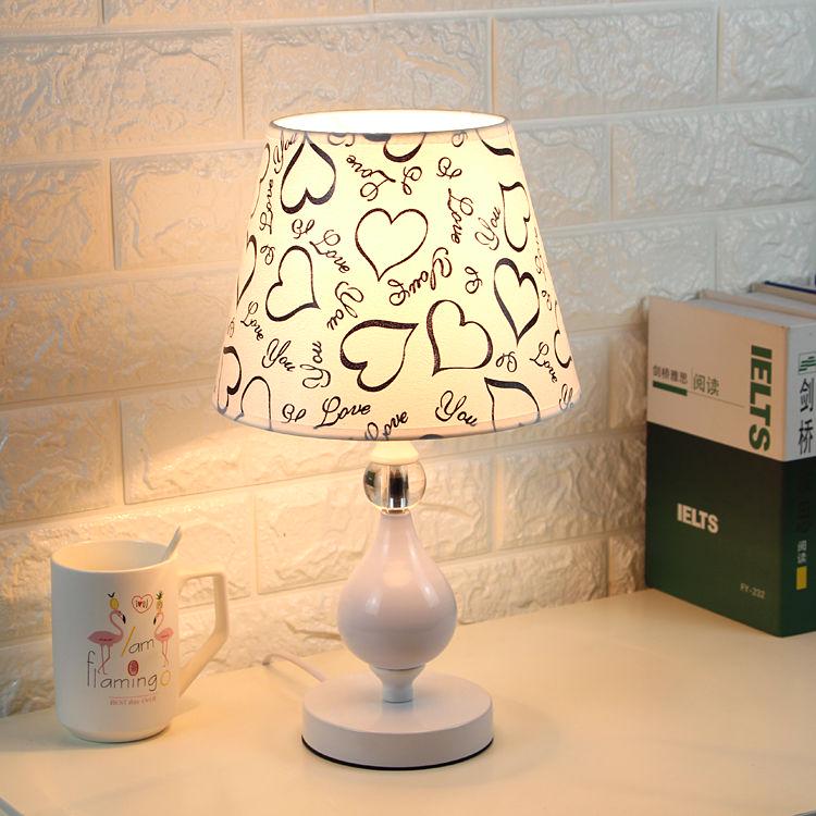 European Bedside Reading Light Led Table Lamp E27 fabric Desk Lamp interior lighting Home Decor
