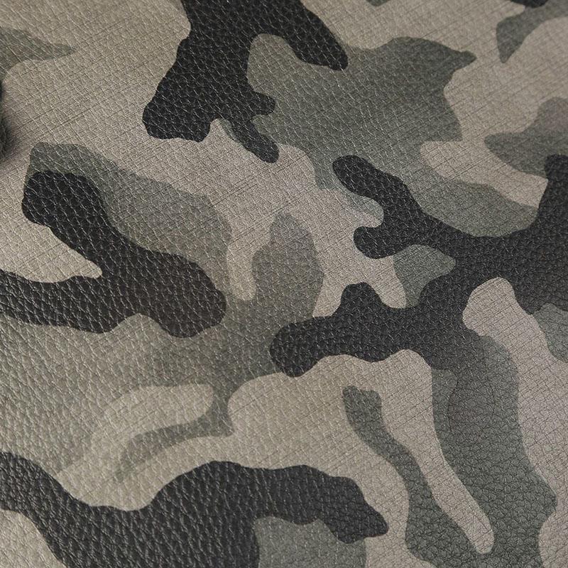 Business Briefcase Men Camouflage PU Leather Zipper Waterproof Handbag Shoulder Bags Messenger Bag
