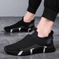 Men's Spring and Summer Breathable Deodorant Casual Sports Shoes Running Shoes Trend All-match Flying Mesh Shoes