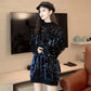 Women's Autumn Large Size Loose Sequins Sweaters Female Winter Street Style Party Long Pullover Tops