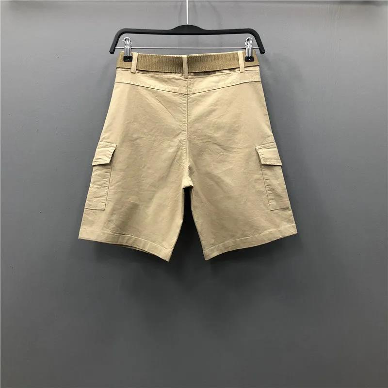 Women's Tooling Casual Shorts Summer High Waist Slimming Sports Loose Five-point Pants Women's Trend