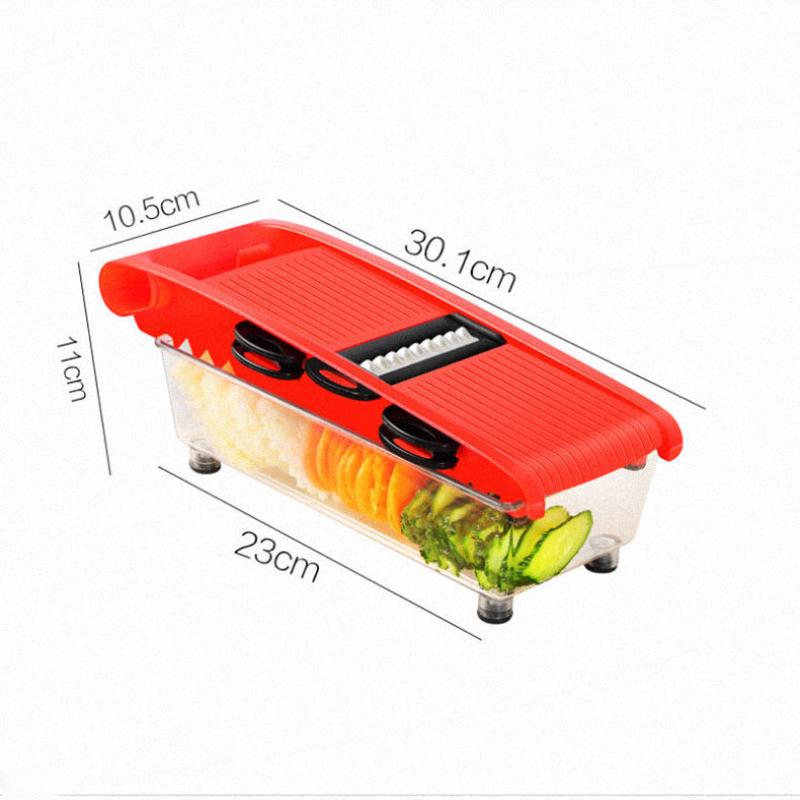 Chef Multi-function Vegetable Cutting Grater Shredded Potato Shredded Artifact Kitchen Supplies Kitchen Artifact
