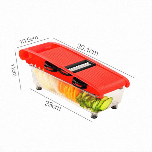 Chef Multi-function Vegetable Cutting Grater Shredded Potato Shredded Artifact Kitchen Supplies Kitchen Artifact