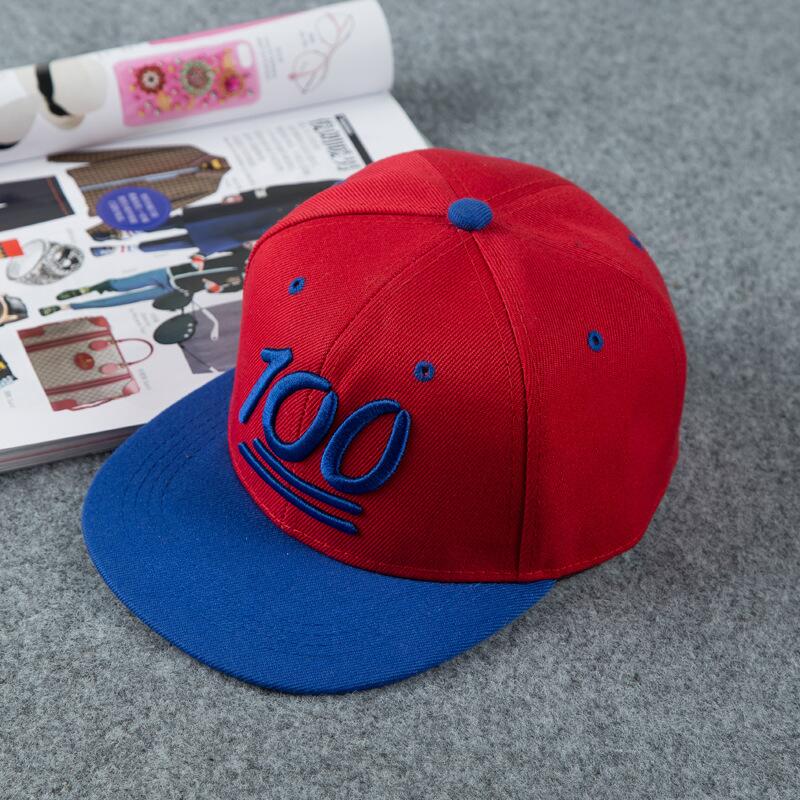 Summer Baby 3D Letter 100 cap boy  Baseball Cap 3-15 Years Kids Baseball Cap Boy Girls