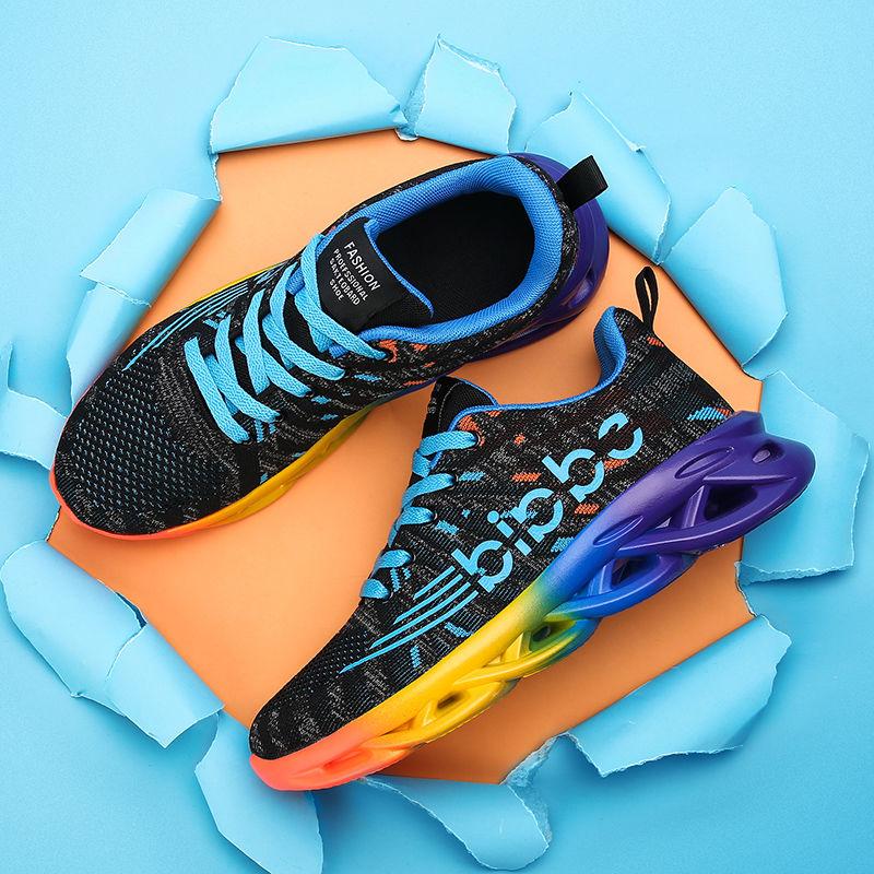 Men's Shoes Spring Breathable Mesh Surface Running Leisure All-match Mesh Surface Non-slip Deodorant Sports Shoes