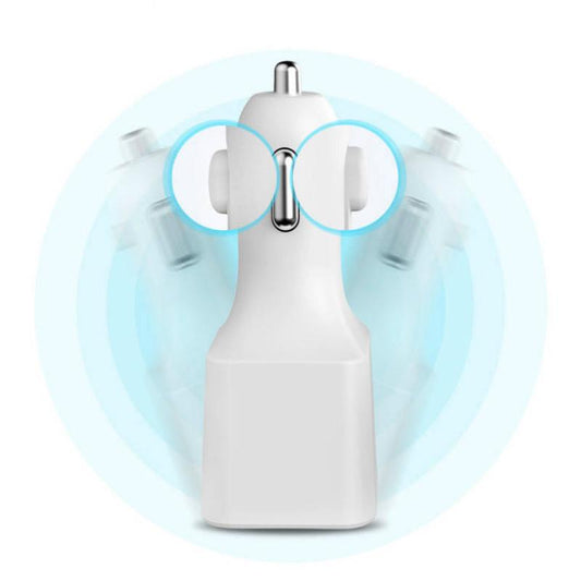 Anion air purification car charger intelligent fast one drag three lines to remove odor formaldehyde