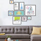 [Wall sticker] creative frame picture home decoration wall stickers for children's room girl bedroom