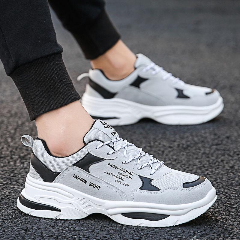 Casual Shoes Men Breathable Non-slip Fashion Flats Sport Shoes