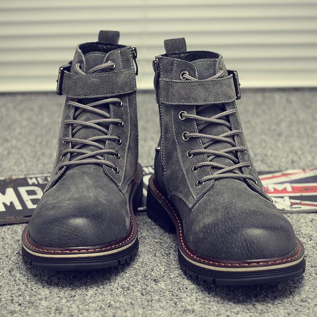 Martin Boots Men's Desert Boots Motorcycle Boots Men's Boots Men's High Top Shoes Fashion Boots