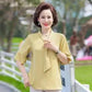 Summer Ladies Top Sleeve Shirt Chiffon Short Sleeve blouse V-neck Solid Color Breathable blouse