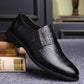 British Men's  Leather Pointed Toe Men Dress Shoes Business Wedding Oxfords Formal Shoes For Male