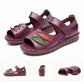 Summer Sandals Women's Popular Flat-bottomed Tendon Soft-soled Mother Shoes Women's Middle-aged and Elderly Beach Shoes