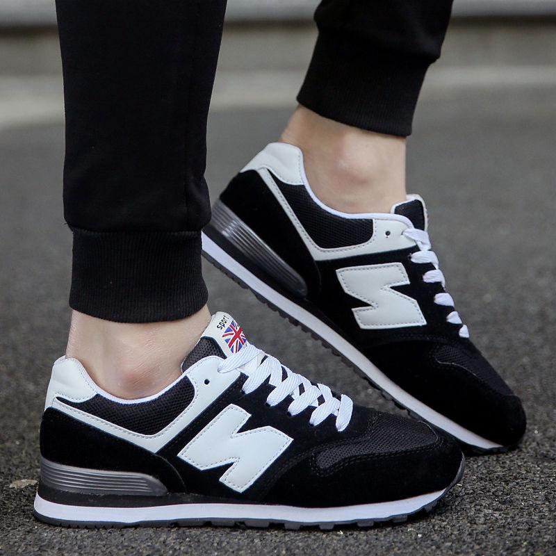 Men's Sports and Leisure Shoes Running Shoe Board Suede Shoes Men's Shoes Air-permeable Shoes