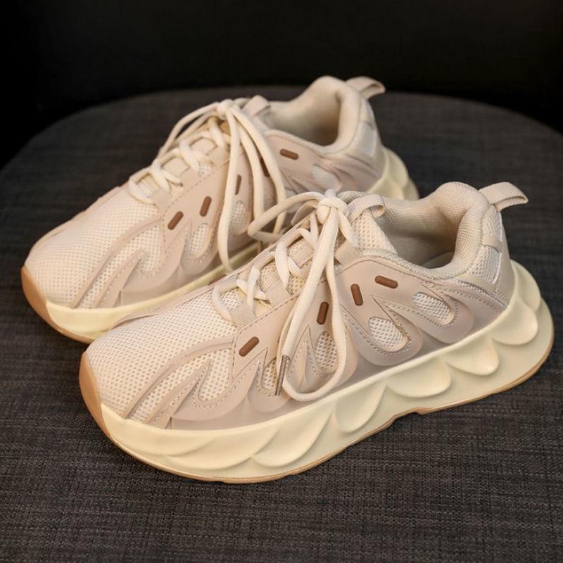 Women Shoes White Sneakers Women Vulcanized Shoes Platform Chunky Sneakers Casual Dad Shoes Basket Femme