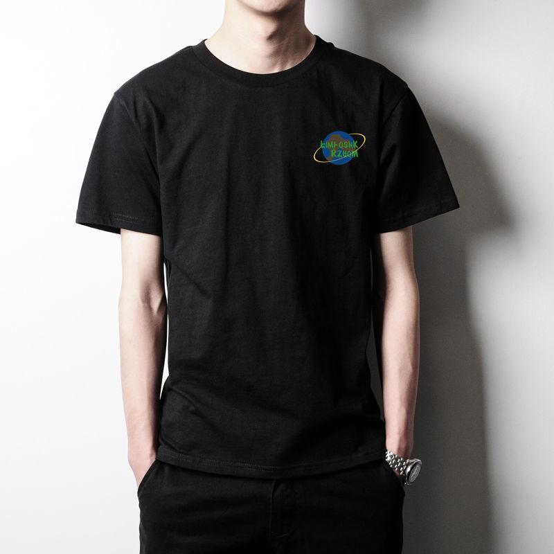 Summer Trend Simple Short-sleeved Men's Thin Print Casual T-shirt