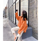 Pofulove Candy Color Cute Sweater Female Winter Fairy Harajuku Style Knitted Sweater Thicken Top
