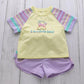 Girls' Summer Clothes Children's Summer Western Style Children's Summer Suits Female Baby Two-piece Suit