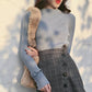 Sweater Women Slim Was Thin Long-sleeved Half-high Collar Pullover Knitted Bottoming Shirt
