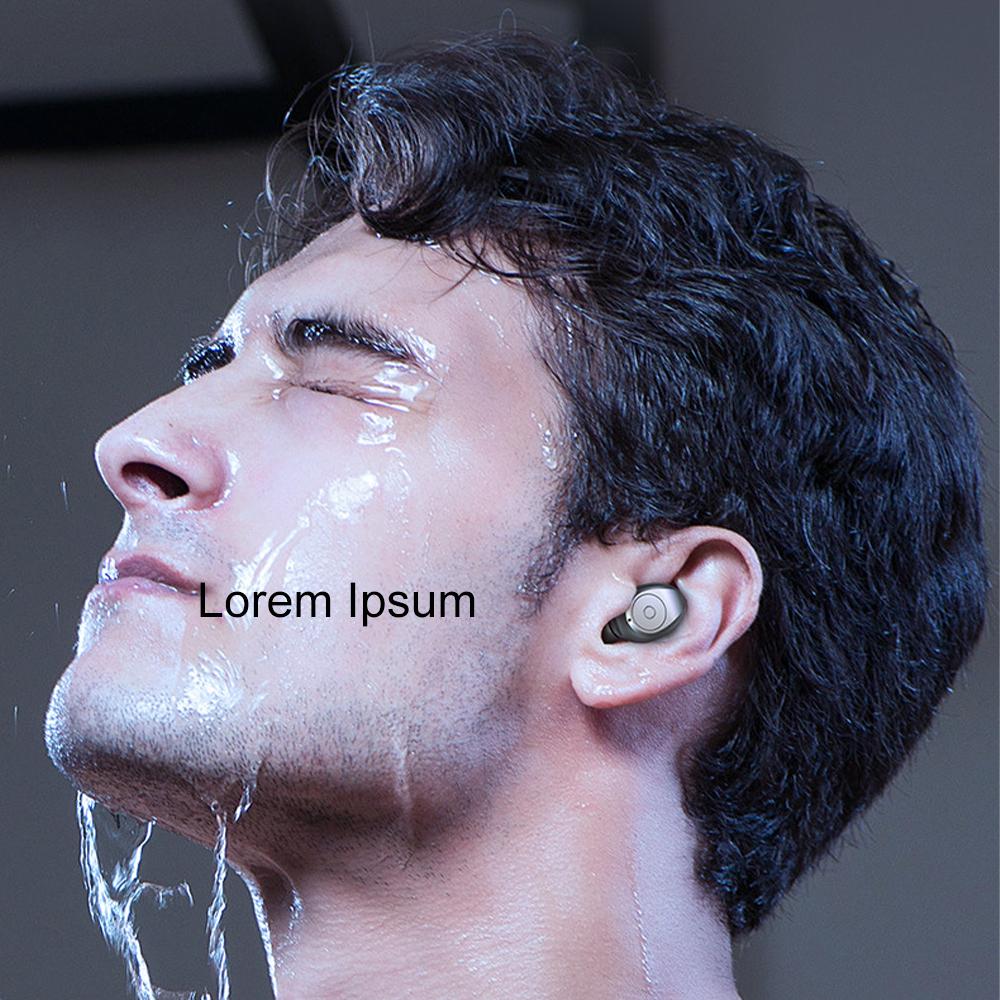 LED Display Waterproof 5.0 Earphones Bluetooth HIFI TWS Headphones As Bluetooth Speaker Power Bank