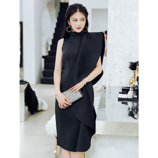 Company Annual Meeting Small Dress Female Birthday Party Ladies Dinner Party Dress