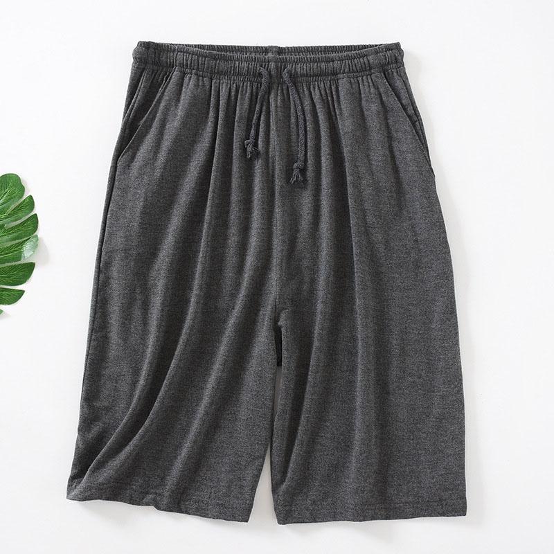 Summer Thin Modal Men's Five-point Pants Loose Plus Size Casual Home Shorts Comfortable Breathable Sports Shorts
