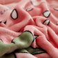 48X74cm Coral Velvet Pillowcase Plus Velvet Cute Pillowcase Flannel Cartoon Thick Bedding