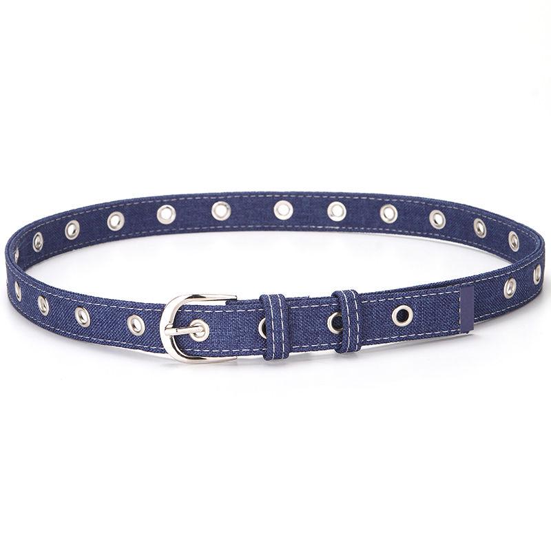 Canvas Belt Ladies Pin Buckle Belt Wild Jeans Dress Female Students Classic Trend