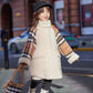 Girls' Warm Jacket Autumn and Winter Clothes Windproof Jacket Thickened Mid-length Children's Wool Sweater